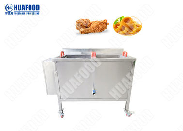 Gas / Electric Heat Chicken Deep Fasher Machine Hai giỏ