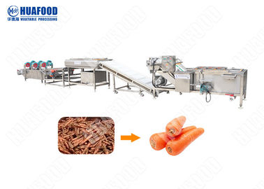 Máy giặt rau củ công nghiệp ngô tươi 500 - 2000kgh Máy chế biến cà rốt