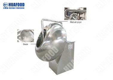 Chất lỏng khô 50kg / h Máy chế biến thực phẩm ăn nhẹ Máy gia vị Nut Coating