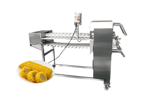 Máy chế biến thực phẩm tự động cắt khúc cà rốt ngô