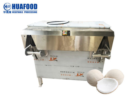 Máy chế biến thực phẩm bán tự động vỏ dừa SS304