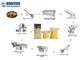 Công nghiệp OEM tự động 2000kg / h Máy rửa khoai tây và máy gọt vỏ Loại bàn chải