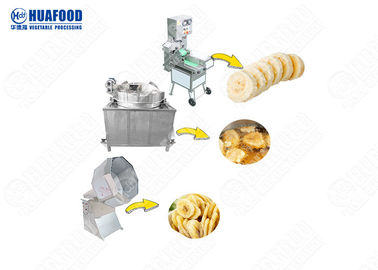 Plantain Chips Thiết bị chế biến Máy sản xuất chip chuối quy mô nhỏ