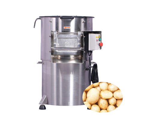 800kg / HR Máy rửa củ nghệ gừng Máy gọt vỏ đánh bóng khoai tây
