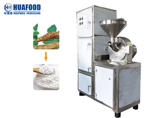 Nhà máy ngũ cốc Gia vị đậu phộng Máy nghiền bột sắn Làm bột