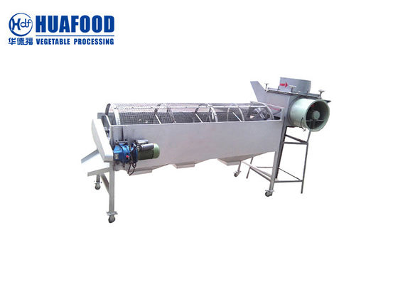 Máy chế biến thực phẩm tự động 800KG / giờ Máy phân loại màu tỏi bóc vỏ