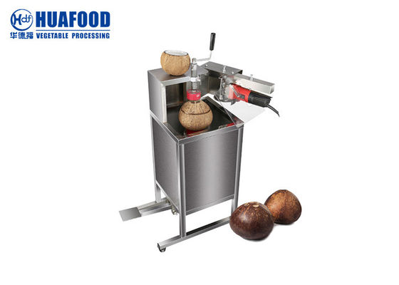 600 chiếc / h Máy khoét lỗ dừa bằng điện Máy cắt dừa tươi xanh
